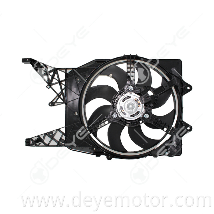 1341399 8 pc cooling radiator fan for OPEL CORSA D